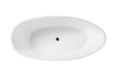 ROSA 1700 Freestanding Bath in Gloss White
